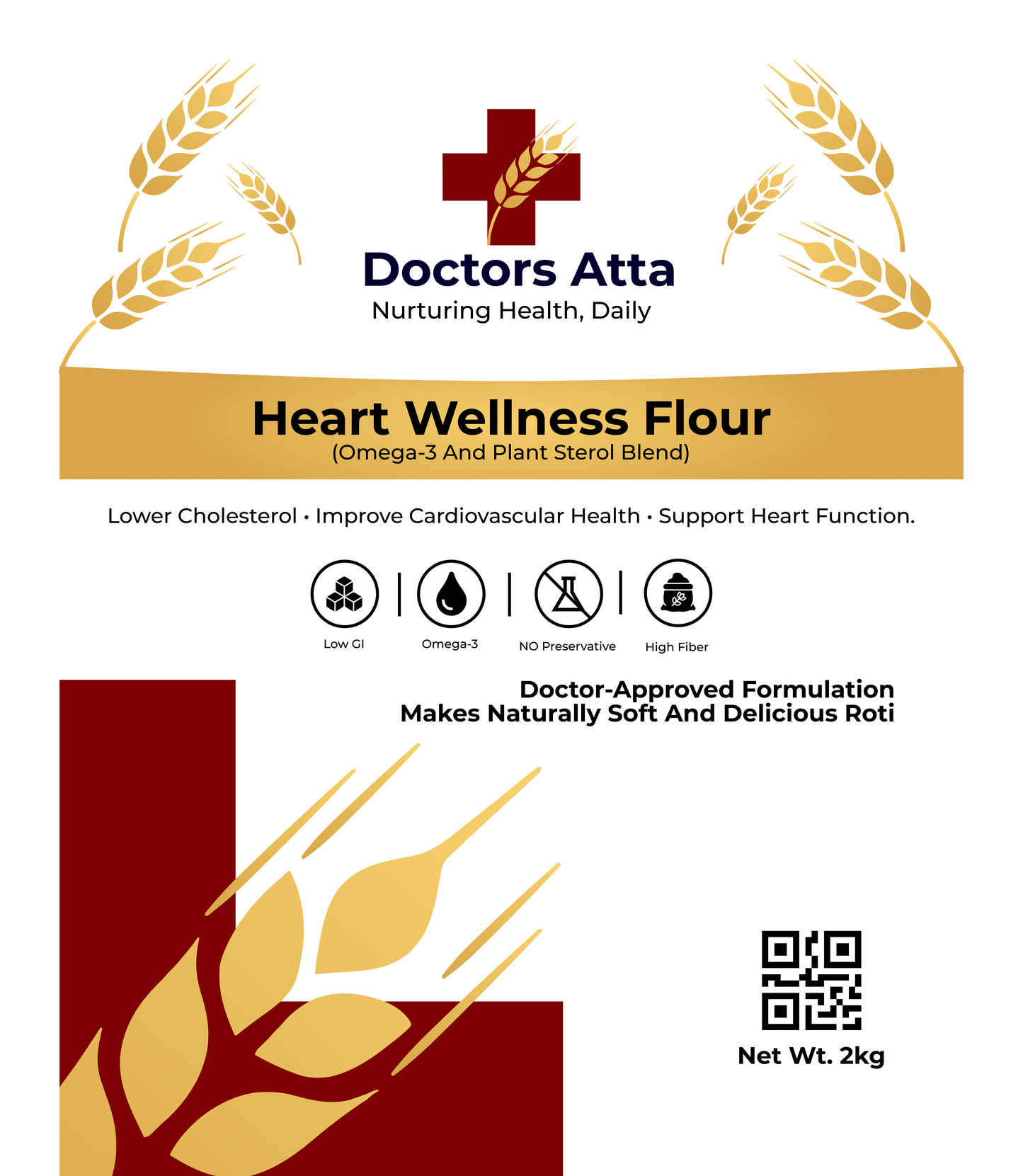 Heart Wellness Aata 2 Kg