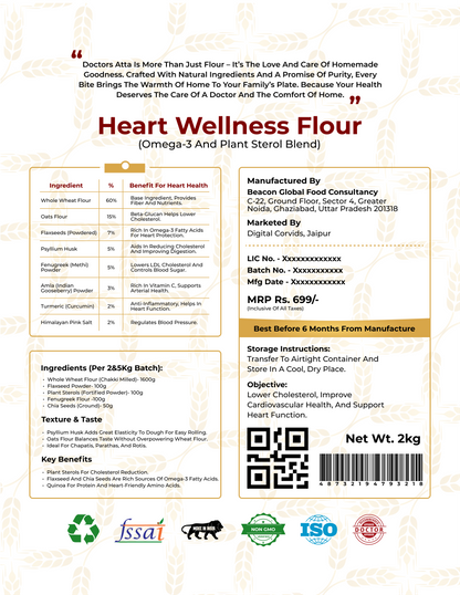 Heart Wellness Aata 2 Kg