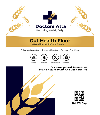 Gut Health Aata | High-Fiber Multi-Grain & Probiotic Blend