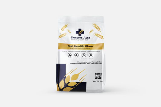 Gut Health Aata | High-Fiber Multi-Grain & Probiotic Blend